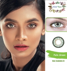 EGO Forest Palm Green Contact Lens