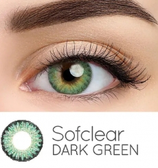 Sofclear Dark Green Contact Lenses