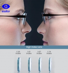 Essilor Single Vision High Index Lens